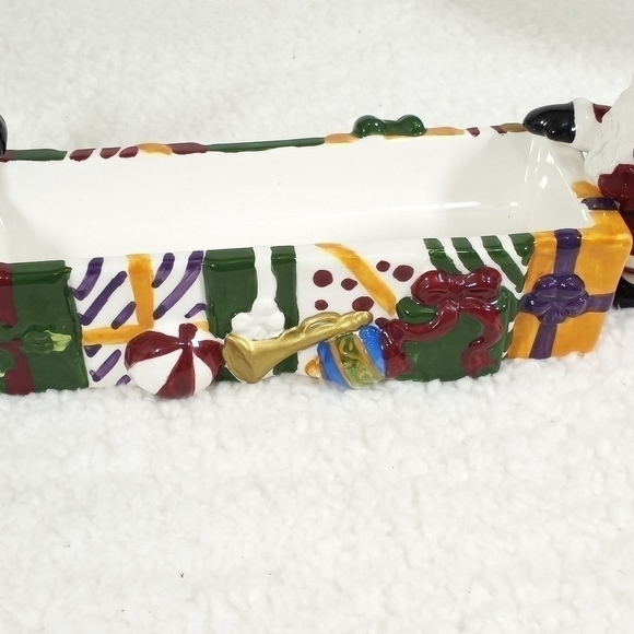 Royal Doulton Candy Cracker Santa Clause Serving Dish - Picture 7 of 10